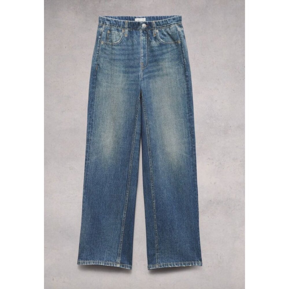rag & bone Blue Wide Leg Pants